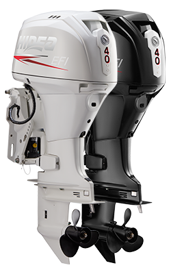Hidea 40 HP Uzun Şaft Deniz Motoru (HDEF40FEL-T) Siyah