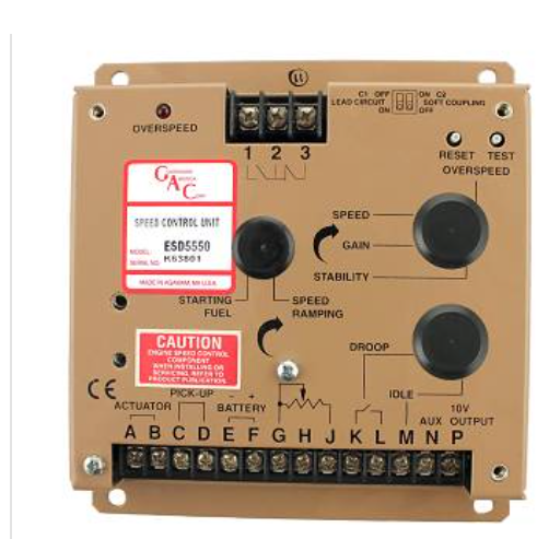 GAC ESD5550 Governor/Speed Controller